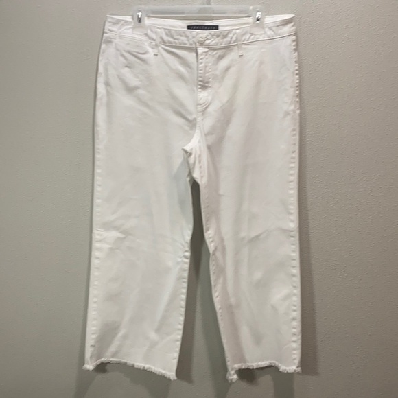 Sanctuary standard surplus Capri raw hem white - Picture 2 of 13